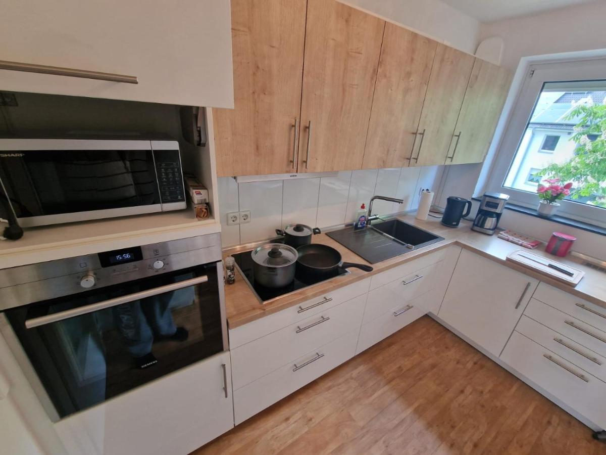 Ecocube Apartment2 Meppen14, Balkon, Kueche, Waschmaschine Zewnętrze zdjęcie